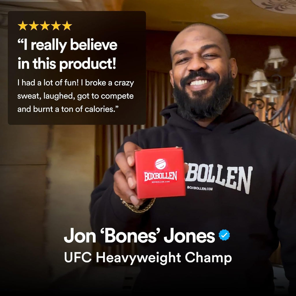 ® Boxing Reflex Ball – Celebrity-Endorsed Reaction Trainer | App-Connected Punch Counter | Fun Fitness for All Ages | Improve Coordination & Agility | Ideal Gift for Home Workouts