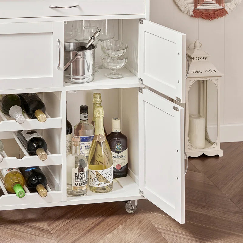 Rainer Wood Kitchen Cart