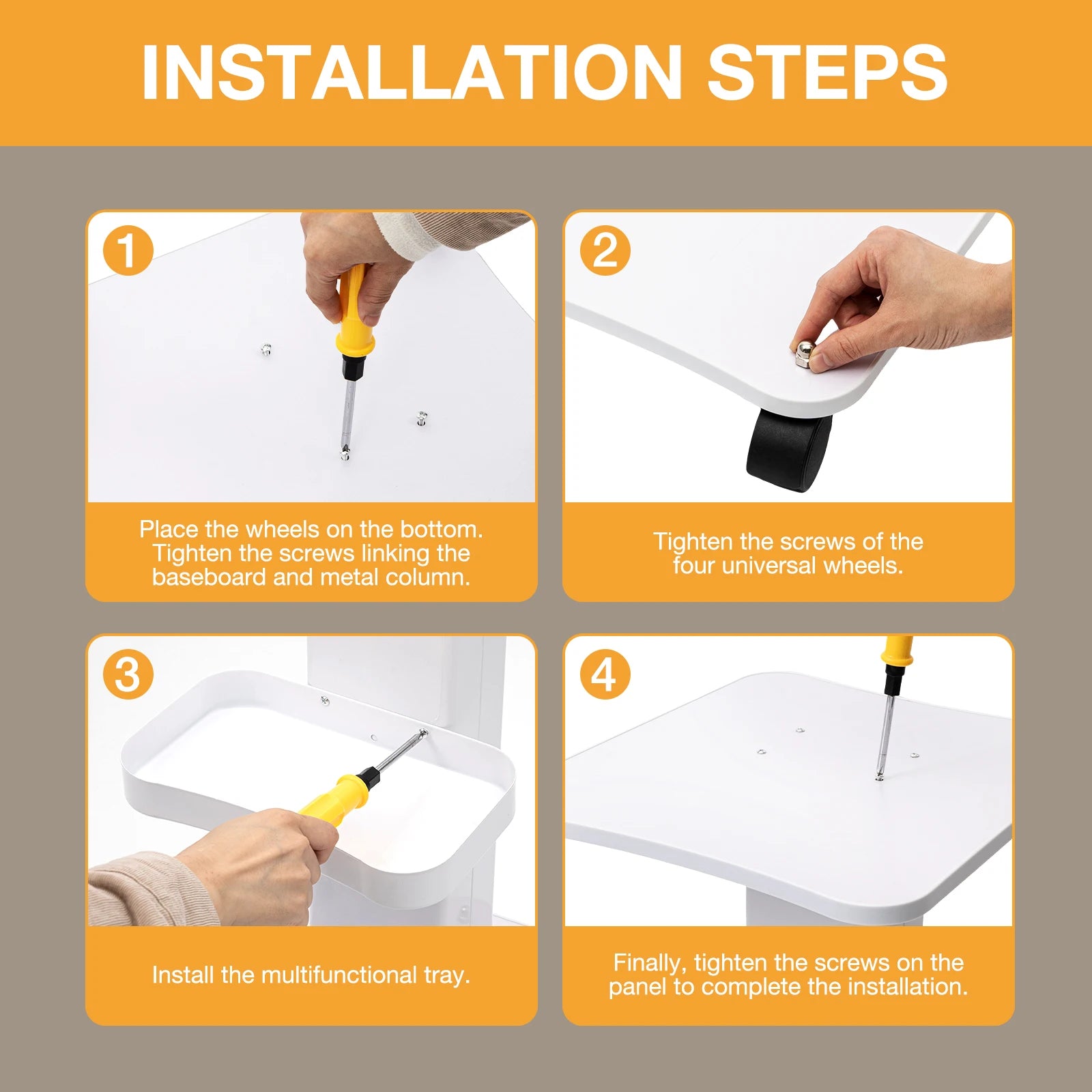Kitchen Storage Shelf with Wheels Chic Home Trolley with Storage Basket Classic Home Kitchen Accessories