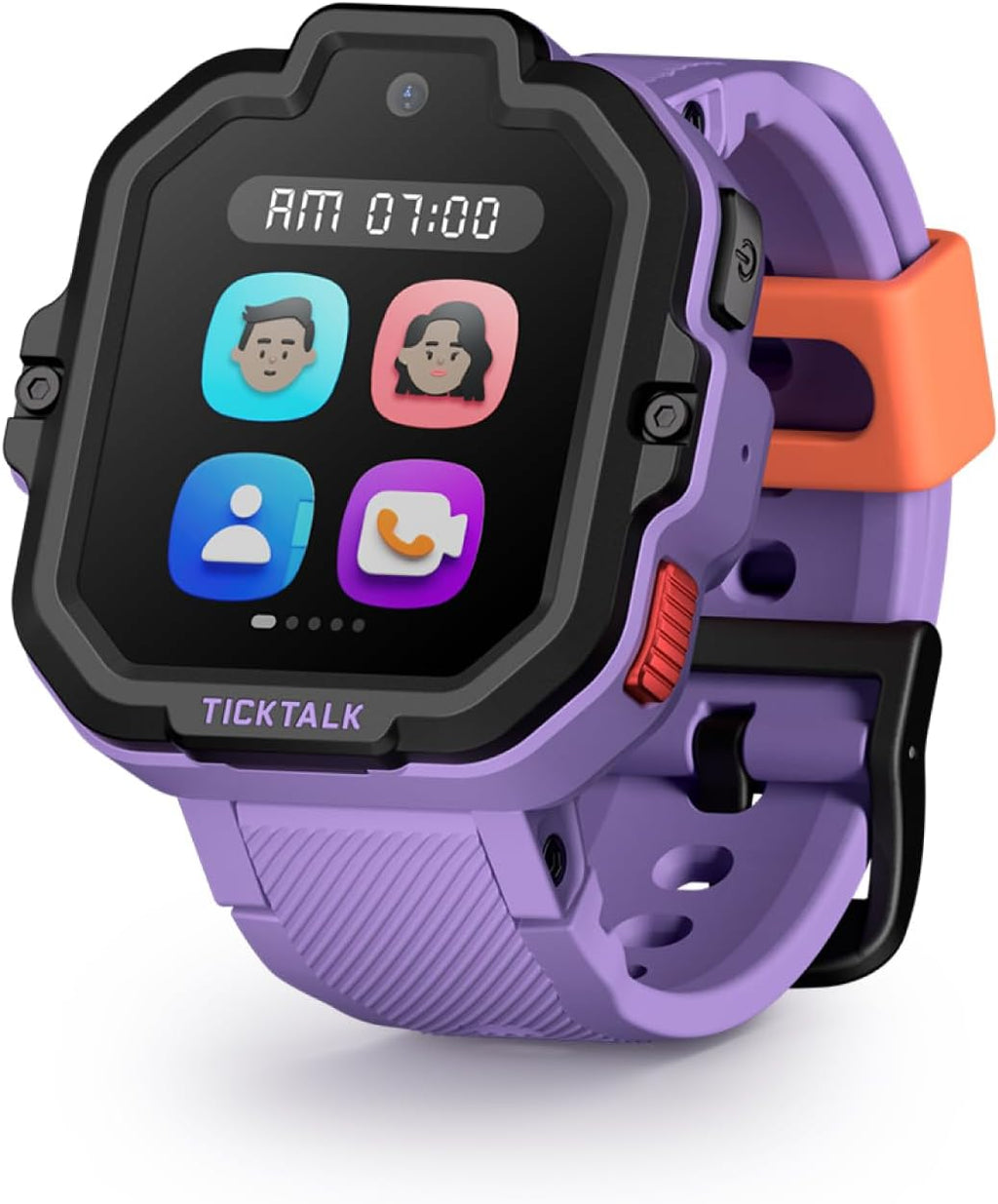 5 Smart Watch for Kids with GPS Tracker, Video Calling, Texting, and Parental App, 4G Smartwatch with Free Music, Phone Calls, and Reminders for Kids Ages 3-12