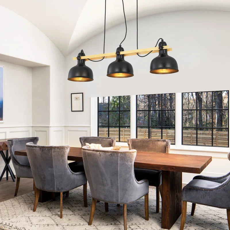 Lawnton 4 - Light Kitchen Island Linear Pendant