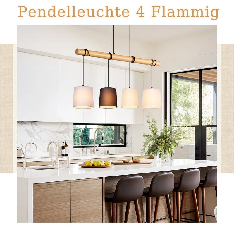 Niyon 4 - Light Kitchen Island Bell Pendant