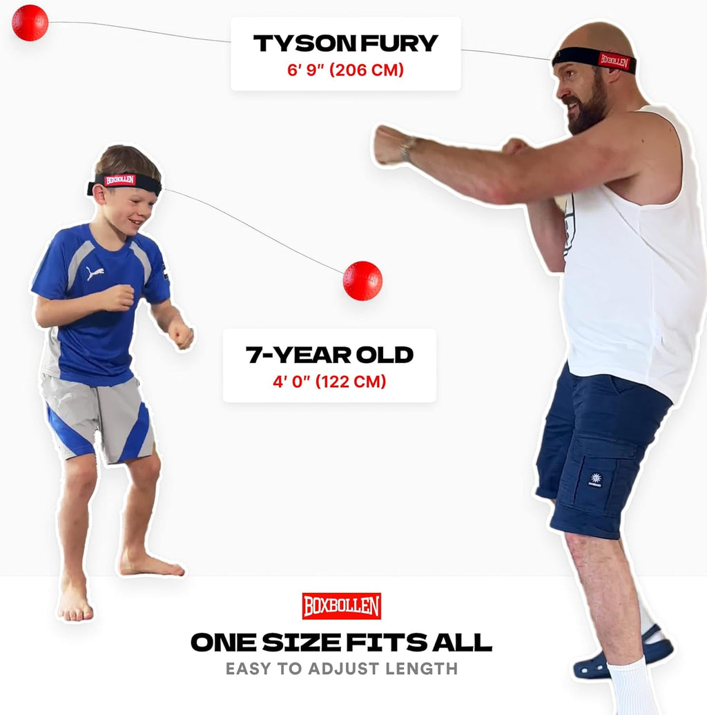 ® Boxing Reflex Ball – Celebrity-Endorsed Reaction Trainer | App-Connected Punch Counter | Fun Fitness for All Ages | Improve Coordination & Agility | Ideal Gift for Home Workouts
