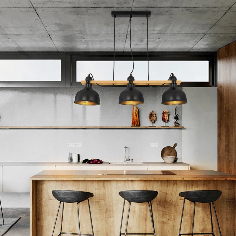 Lawnton 4 - Light Kitchen Island Linear Pendant