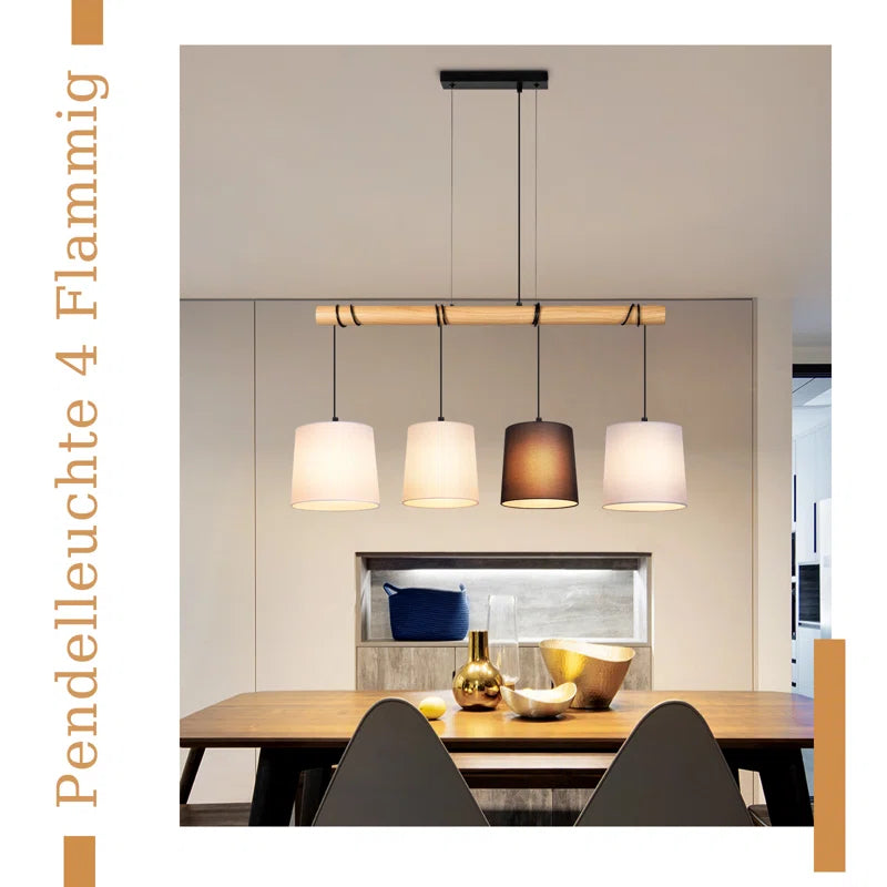 Niyon 4 - Light Kitchen Island Bell Pendant