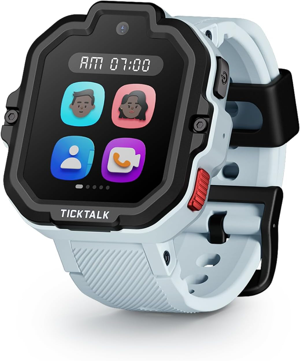 5 Smart Watch for Kids with GPS Tracker, Video Calling, Texting, and Parental App, 4G Smartwatch with Free Music, Phone Calls, and Reminders for Kids Ages 3-12
