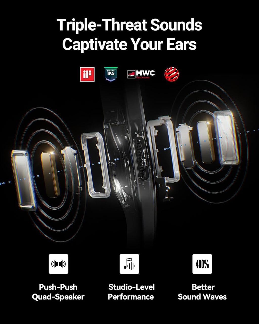 Air 2S XR Glasses - AR Glasses, 201" 120Hz 5000 Nits FHD OLED Display, Video Display Glasses Compatible with Iphone 16,15/Android/Switch/Ps5/Steamdeck, 2024 Model