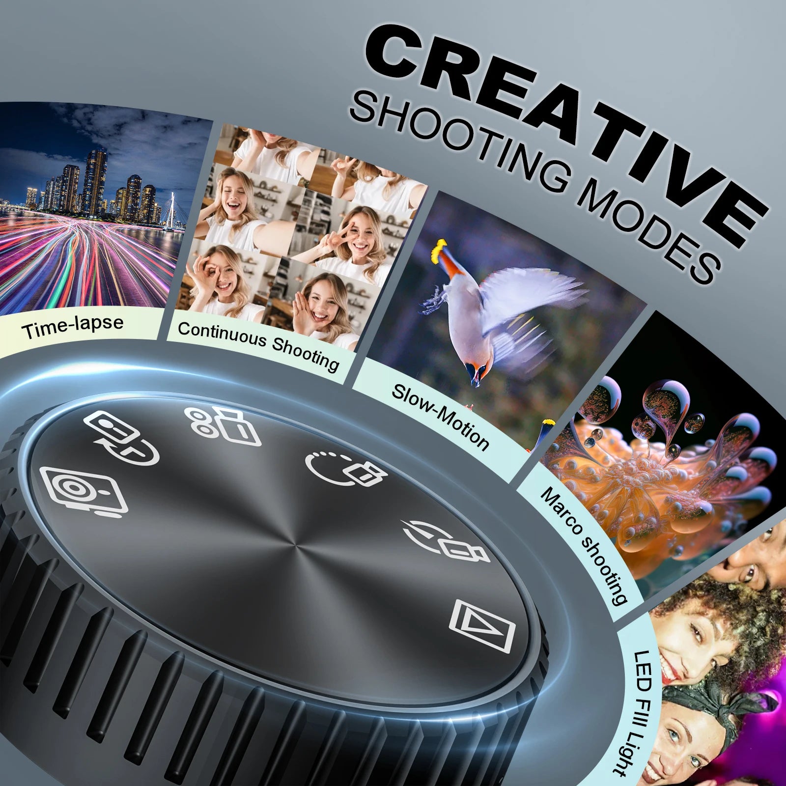 Compact Digital Photography Camera 4K WIFI Webcam Vintage Vlog Video Recorder Youtube 48MP Camcorder 16X Digital Zoom Camera