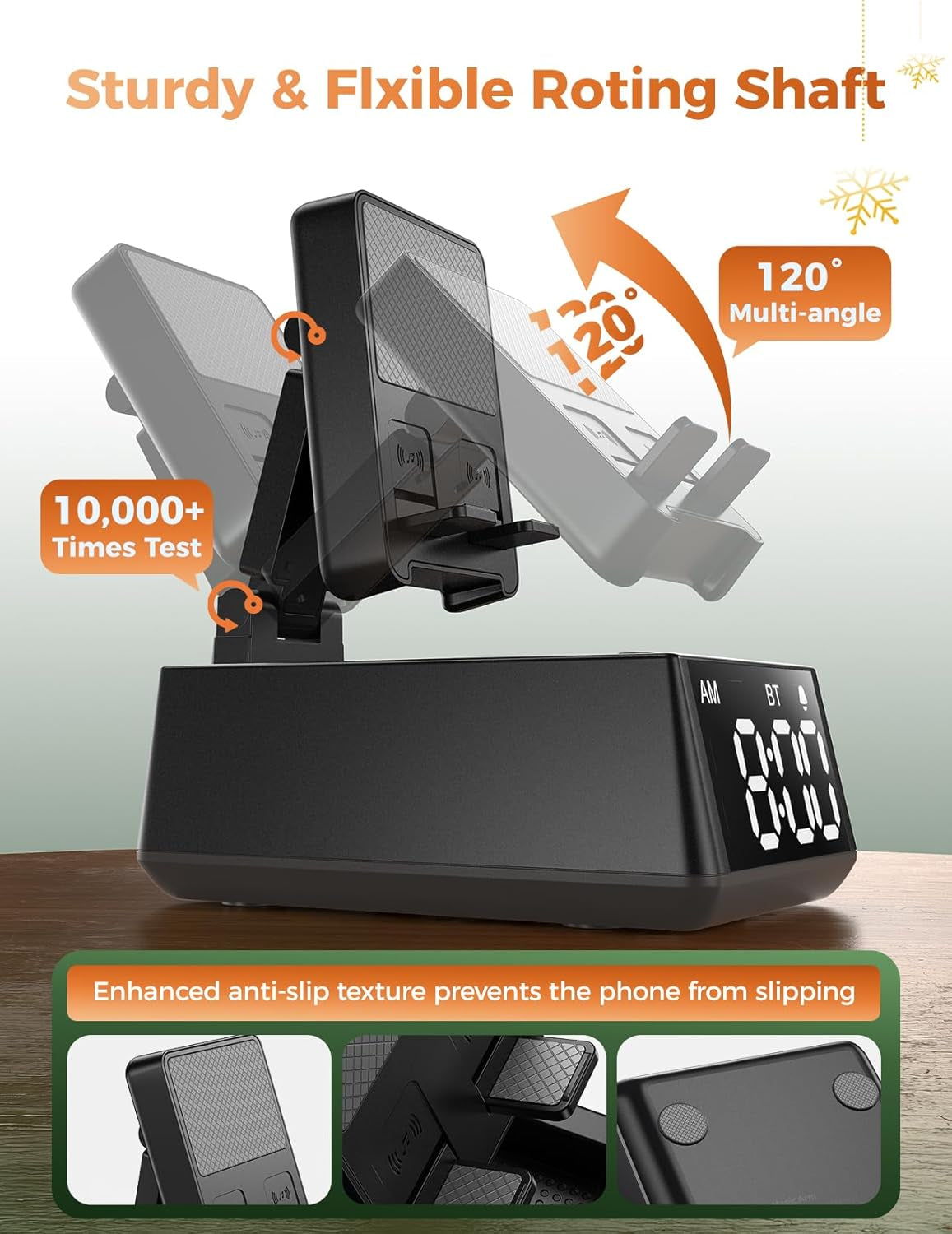 White Elephant Gifts for Adults Useful:Birthday Gift for Men Women Christmas Ideas Induction Speaker Bluetooth HD Sound,Kitchen Gadgets Anniversary Dad Mom Husband Wife Teen Stocking Stuffers(Black)