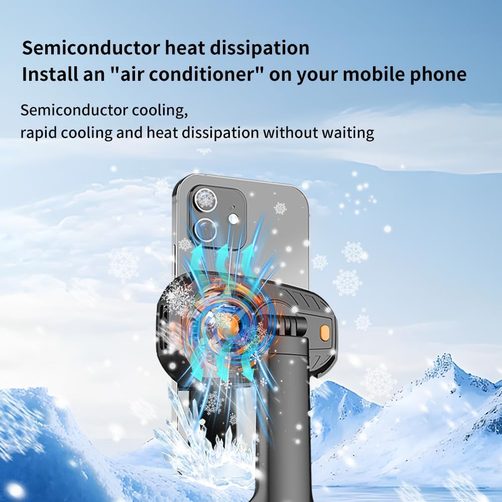 Auto Face Tracking Tripod 360° Rotating Cell Phone Photo and Video Kits Stand, Semiconductor Cooling, Camera Stand with Remote and Gesture Control, Smart Shooting Stand for Live Recording Tiktok Black