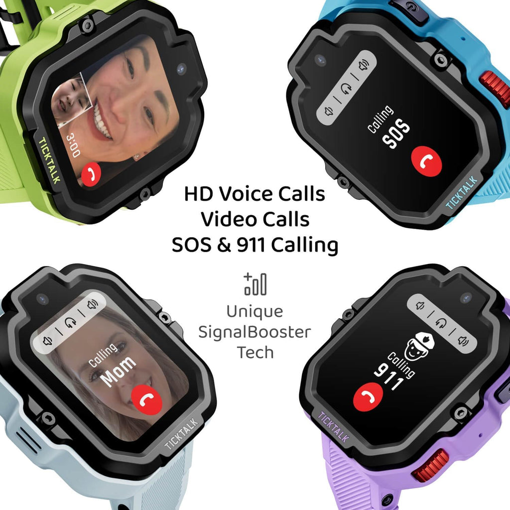 5 Smart Watch for Kids with GPS Tracker, Video Calling, Texting, and Parental App, 4G Smartwatch with Free Music, Phone Calls, and Reminders for Kids Ages 3-12