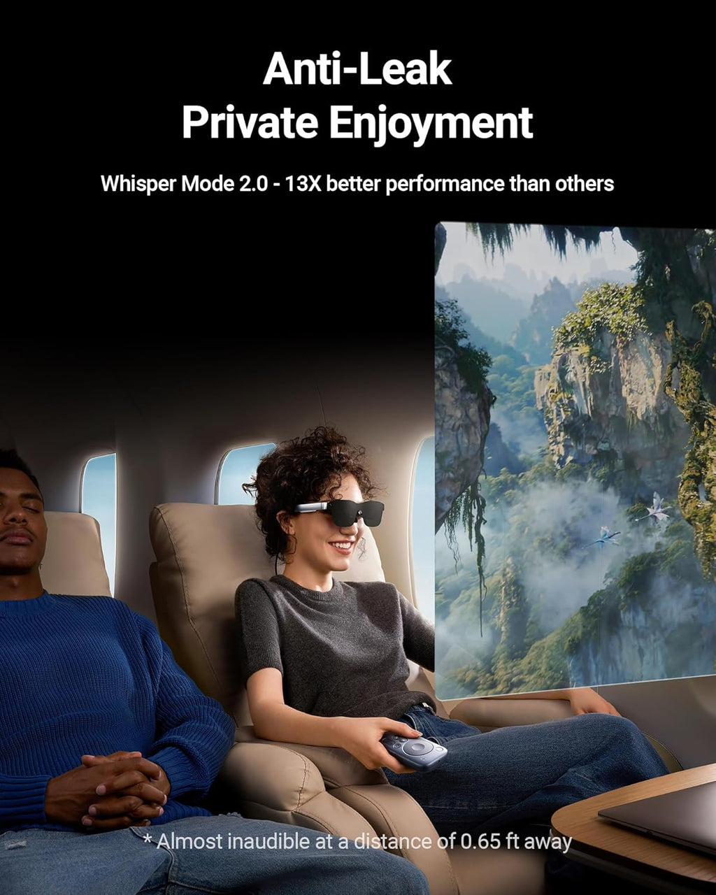 Air 2S XR Glasses - AR Glasses, 201" 120Hz 5000 Nits FHD OLED Display, Video Display Glasses Compatible with Iphone 16,15/Android/Switch/Ps5/Steamdeck, 2024 Model